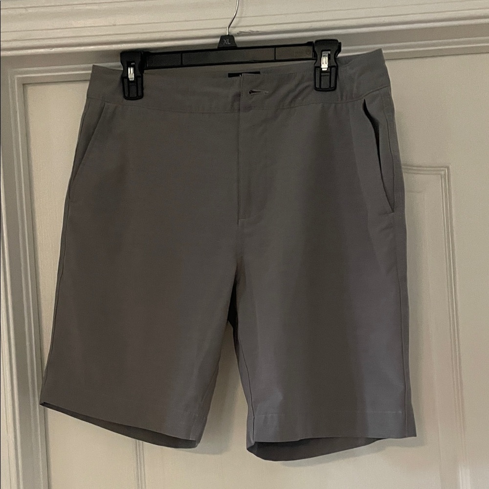 Faherty Men's Charcoal Flat Front Shorts